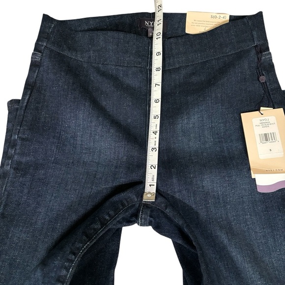 NYDJ Spanspring Pull-On Slim Bootcut Jeans-Kenzie Women's Size Small NEW - Picture 13 of 14